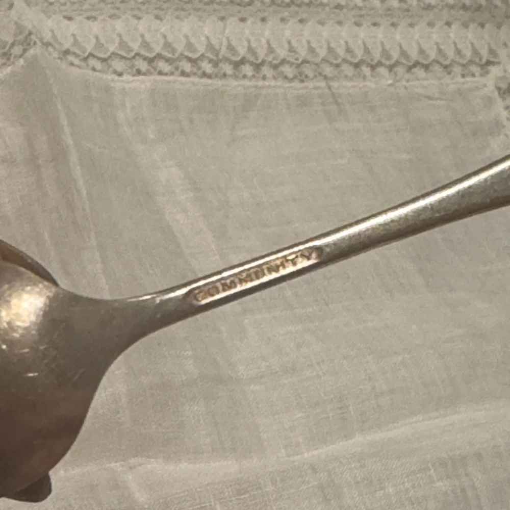 VINTAGE SILVERPLATE Flatware Community Lady Hamilton Tea Spoons